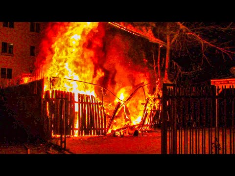 LAFD Task Force 33: Large Outside Fire
