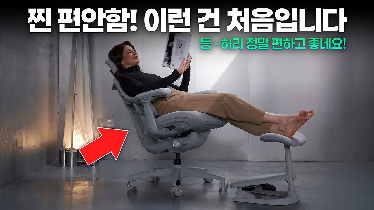 미쳤다! 마사지도 되는 의자? 진심 오래 앉아도 편안한 의자 추천합니다! (LiberNovo Omni)