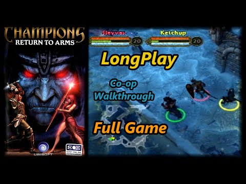 Champions of Norrath Return to Arms - Longplay Full Game Co-op Walkthrough (No Commentary)