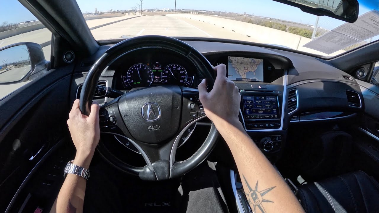 Acura RLX Sport Hybrid SH-AWD 2020 года — впечатления от вождения от первого лица