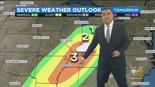 Chicago Weather: Rain Chances Increase Through Day Friday