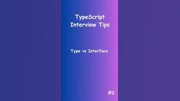 Mastering TypeScript: Unraveling the Type vs Interface Mystery for Interviews!