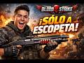 una partida de blood strike PERO solo con escopeta!!