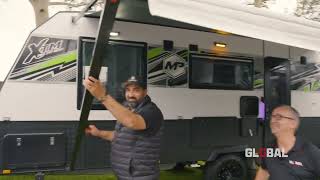 How to roll-out the Global Heritage Caravan Awning by Cameron Damon Media 152 views 3 months ago 1 minute, 58 seconds