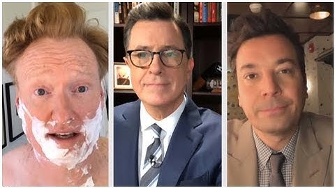 Jimmy Fallon, Stephen Colbert and Conan O