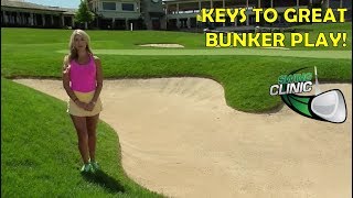 Swing Clinic:  Lauren & Jimmys Keys to Great Bunker Play