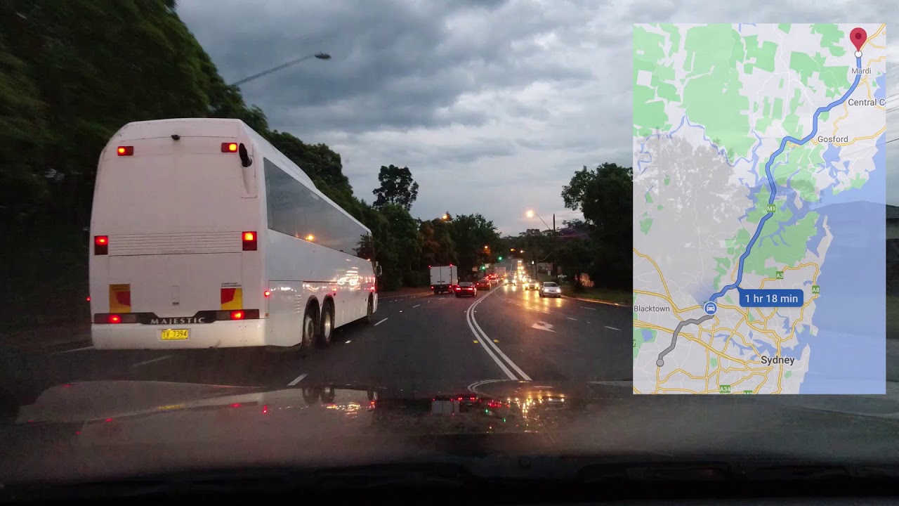 Sydney to Far North NSW | Drive to Cambridge Plateau, NSW | Part 1 | DJI Osmo Action Drivelapse