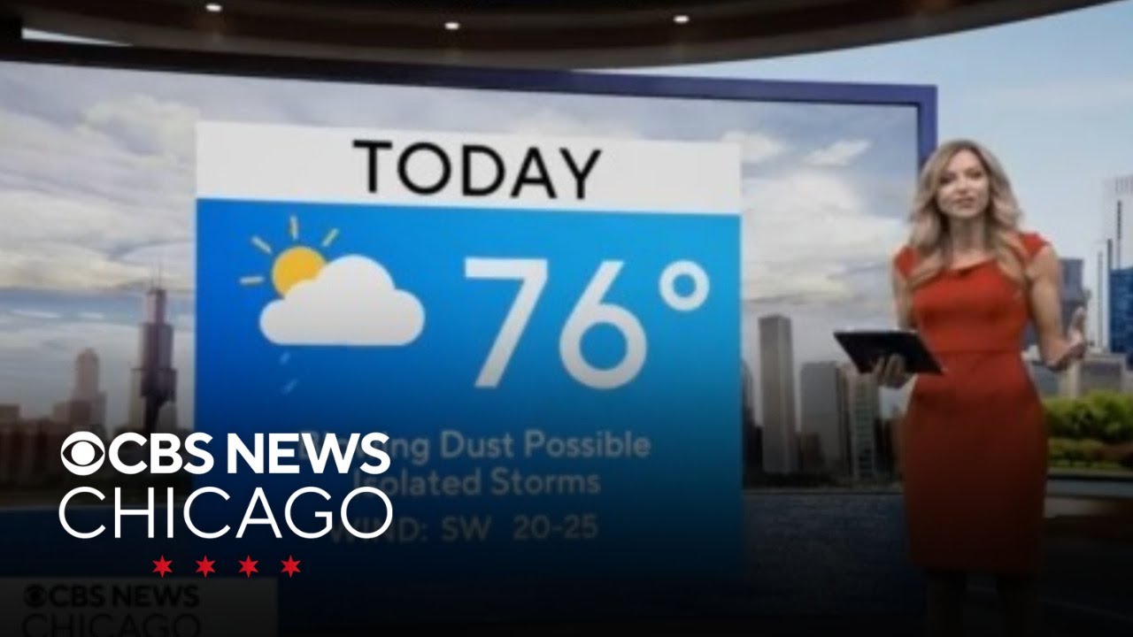 Storm chances on Tuesday afternoon, night - YouTube