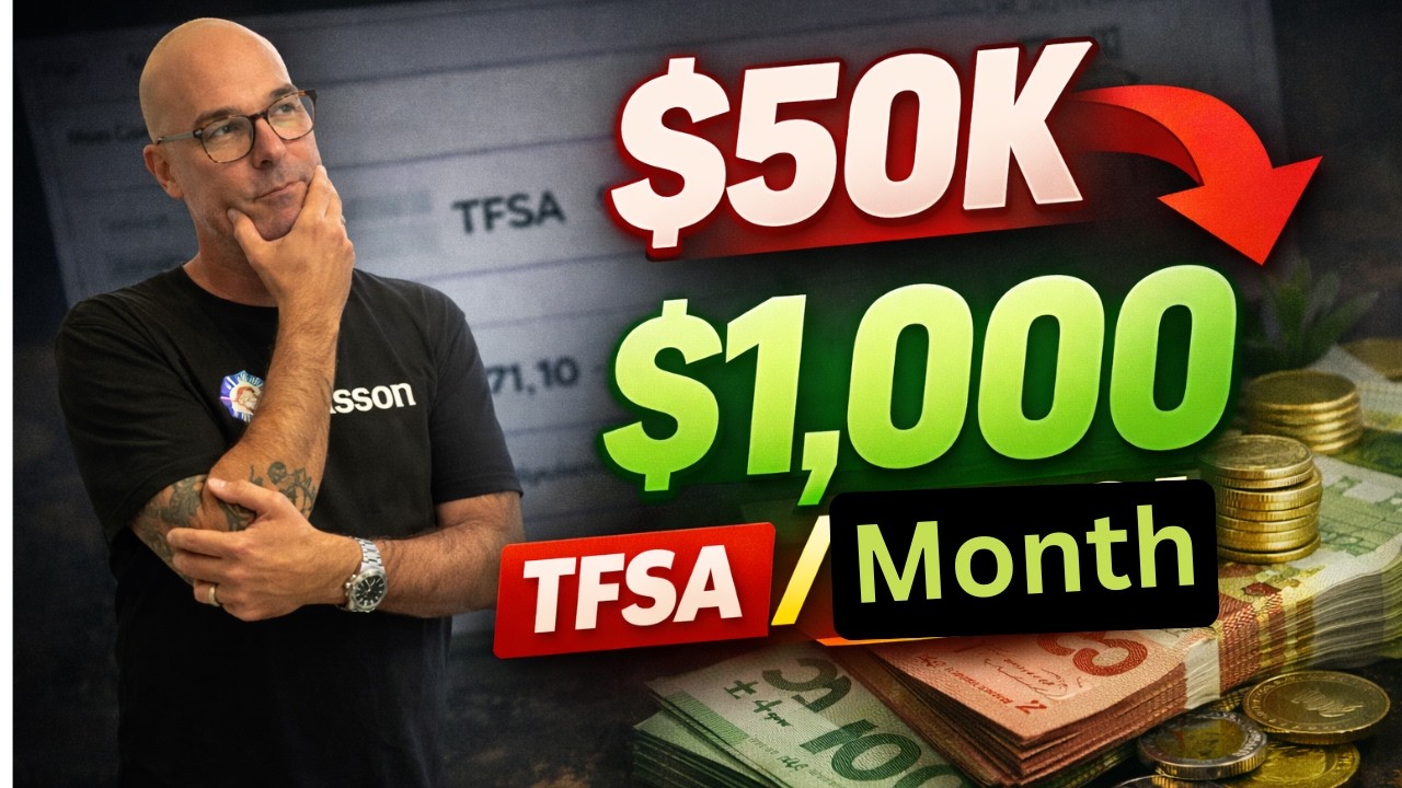 Can a $50K TFSA Really Pay $1,000/Month? | Real Dividend Case Study