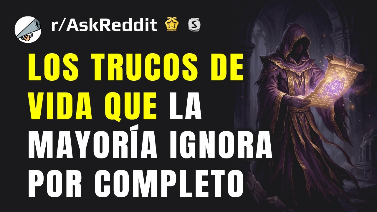 ¿Qué truco usas que no puedes creer que otros no hagan?