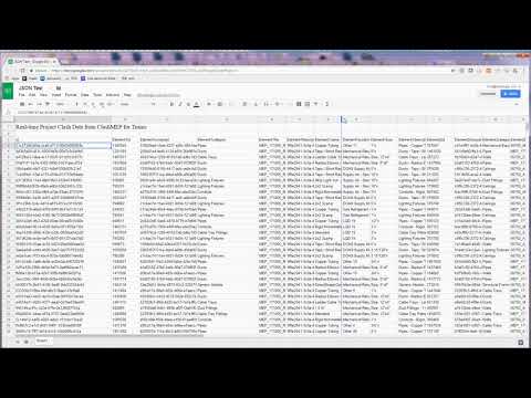 ClashMEP data to Google Sheets via JSON from Azure
