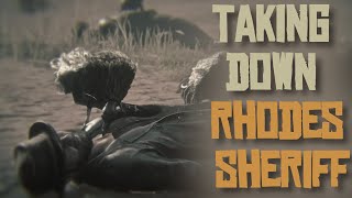 Taking Down Rhodes Sheriff - Epic Showdown! Red Dead Redemption 2  [4k 60 FPS]