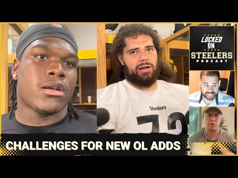 Steelers' Biggest Tests for Broderick Jones/Isaac Seumalo | Can New O-Line Join Last Year's Progress