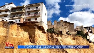 Download Lagu Frana di Niscemi, le immagini delle case che crollano nel vuoto - Vita in diretta 27/01/2026 MP3
