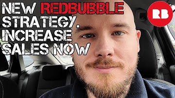New REDBUBBLE Strategy To Help You MASSIVELLY INCREASE SALES