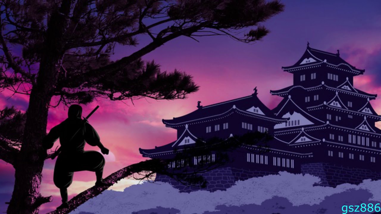 Japanese Music Ninja Sneaking Shakuhachi Music YouTube