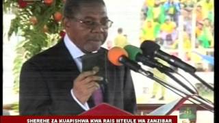 Rais Dr.Shein aapishwa rasmi kuwa Rais wa Zanzibar