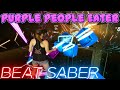 Beat Saber || Purple People Eater by the Pegboard Nerds (Expert+) || Mixed Reality