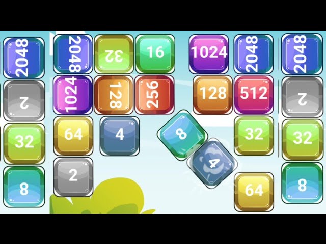 Jogo 2048 Physics no Jogos 360