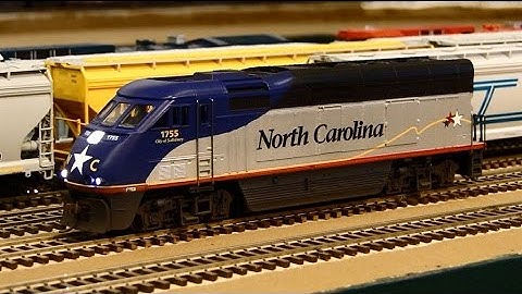 Custom Athearn NCDOT F59PHI #1755 LokSound