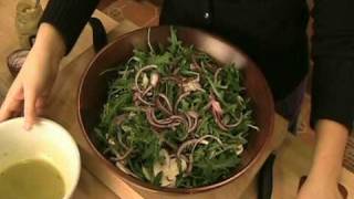 How to make Arugula Salad w\/ Lemon Vinaigrette - Laura Vitale \\