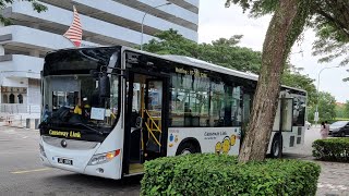Causeway Link - Bus CW7P [Puteri Harbour → Sultan Abu Bakar CIQ] | Direction 1 Timelapse