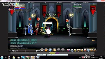 aqw how to level up fast get easy xp and rank up fast!!!