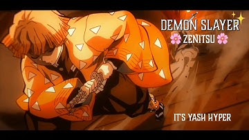 Demon Slayer "Zenitsu agatsuma⚡" - Starboy「Edit/AMV」Alight Motion Free PF XML & Clips+Remapping