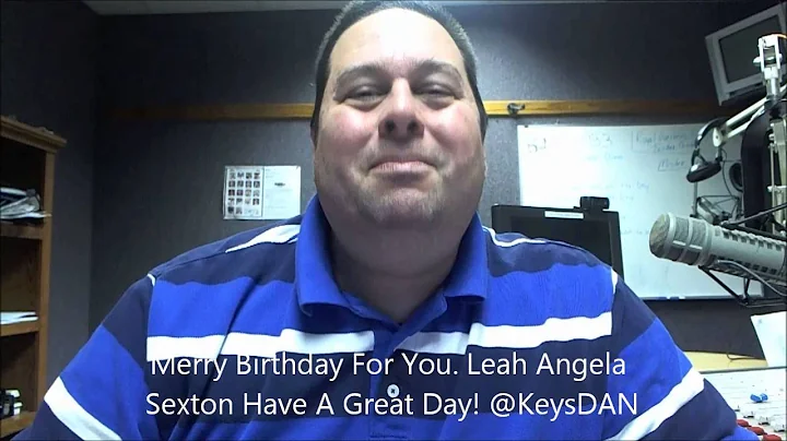 Merry Birthday For You  Leah Angela Sexton Have A ...