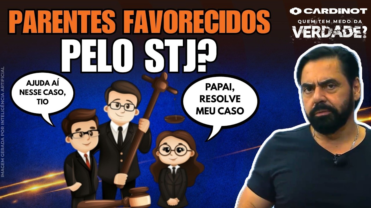 19 Ministros do STJ com PARENTES Advogando na Corte! VEJA OS NOMES