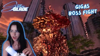 These boss fights go so hard - Stellar Blade - Gigas Boss Fight Gameplay