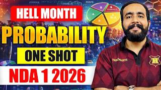 Probability - One Shot || Hell Month || NDA 1 2026 || 25 Marks Confirmed || Arpit Sir