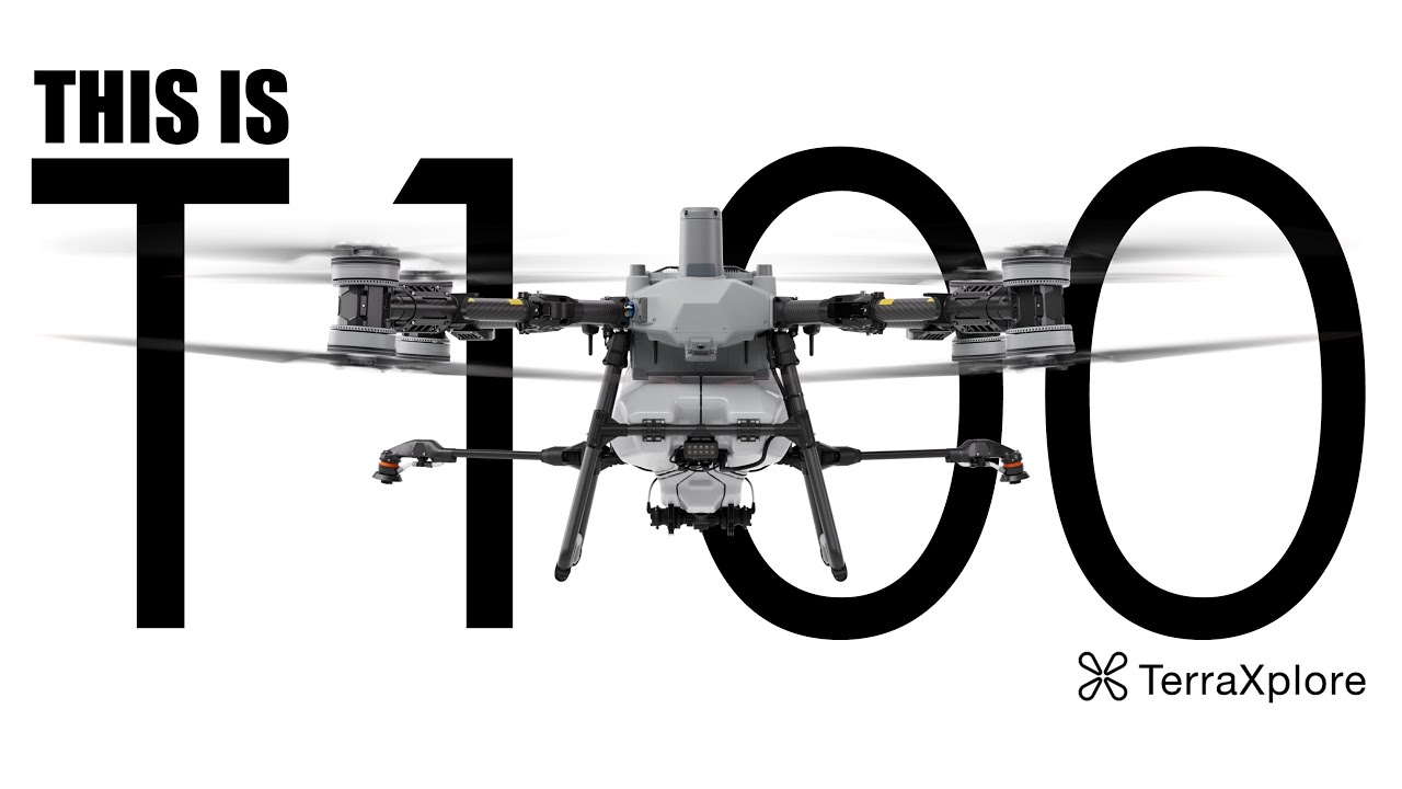 The Future of Farming Has Landed: DJI Agras T100 in Action