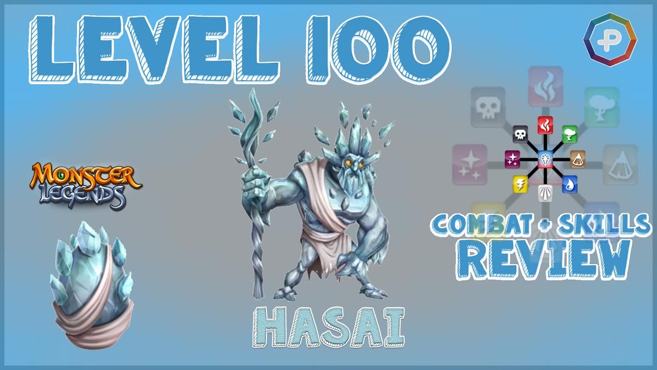 Monster Legends - Hasai Review Combat + Skills (72 Hour Challenge Reward)
