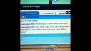 Fantage buddy chat trick