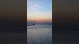 Sunset di Pantai Losari, Makassar