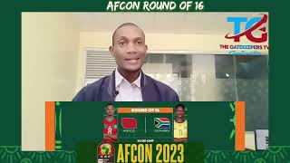 AFCON 2023 ROUND OF 16: MALI VS BURKINA FASO/ MOROCCO VS SOUTH AFRICA