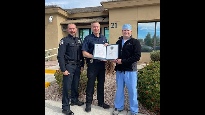 Citizens Lifesaving Award for one of our amazing e...