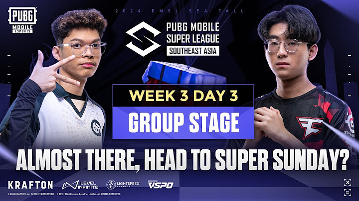 [EN] 2024 PMSL SEA W3D3 | Fall | ALMOST THERE, HEAD TO SUPER SUNDAY?