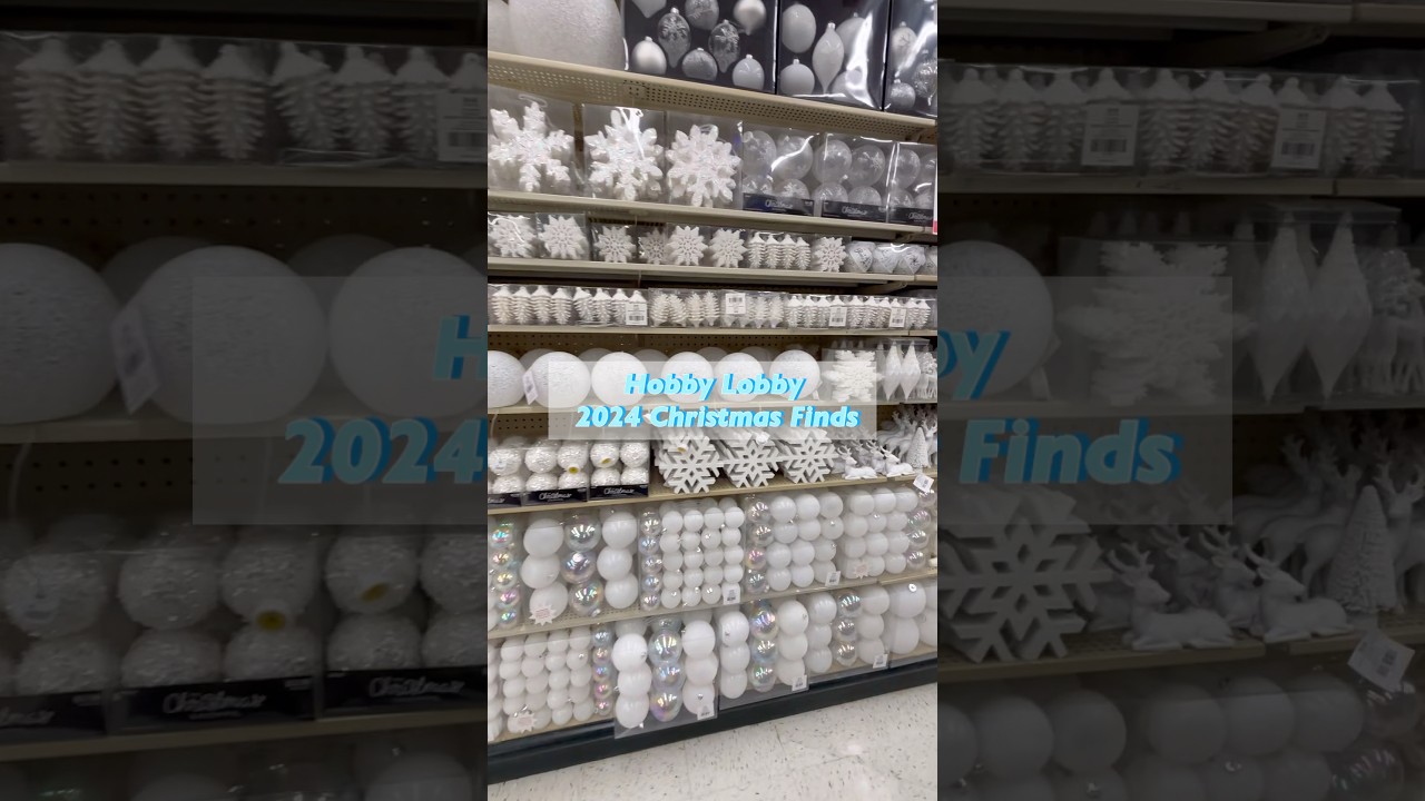 Hobby Lobby 2024 Christmas Finds❄️ 