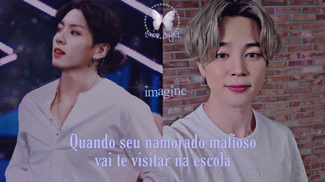 Imagine jikook | Quando seu namorado mafioso Vai te visitar na escola | Ep.Único
