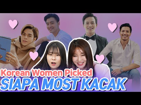 Korean women pick their type among 6 Malaysian Actors｜Blimey