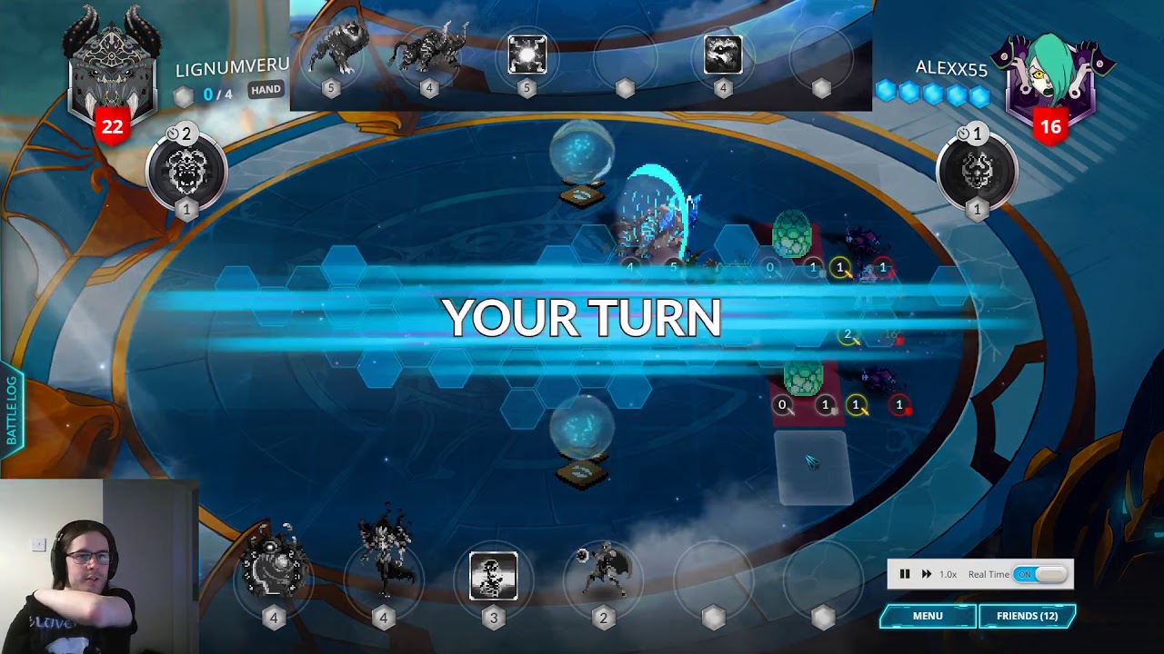 Duelyst || Rookie Brawl 6 Casting || Semifinal 1: Alexx55 vs. LignumVerus