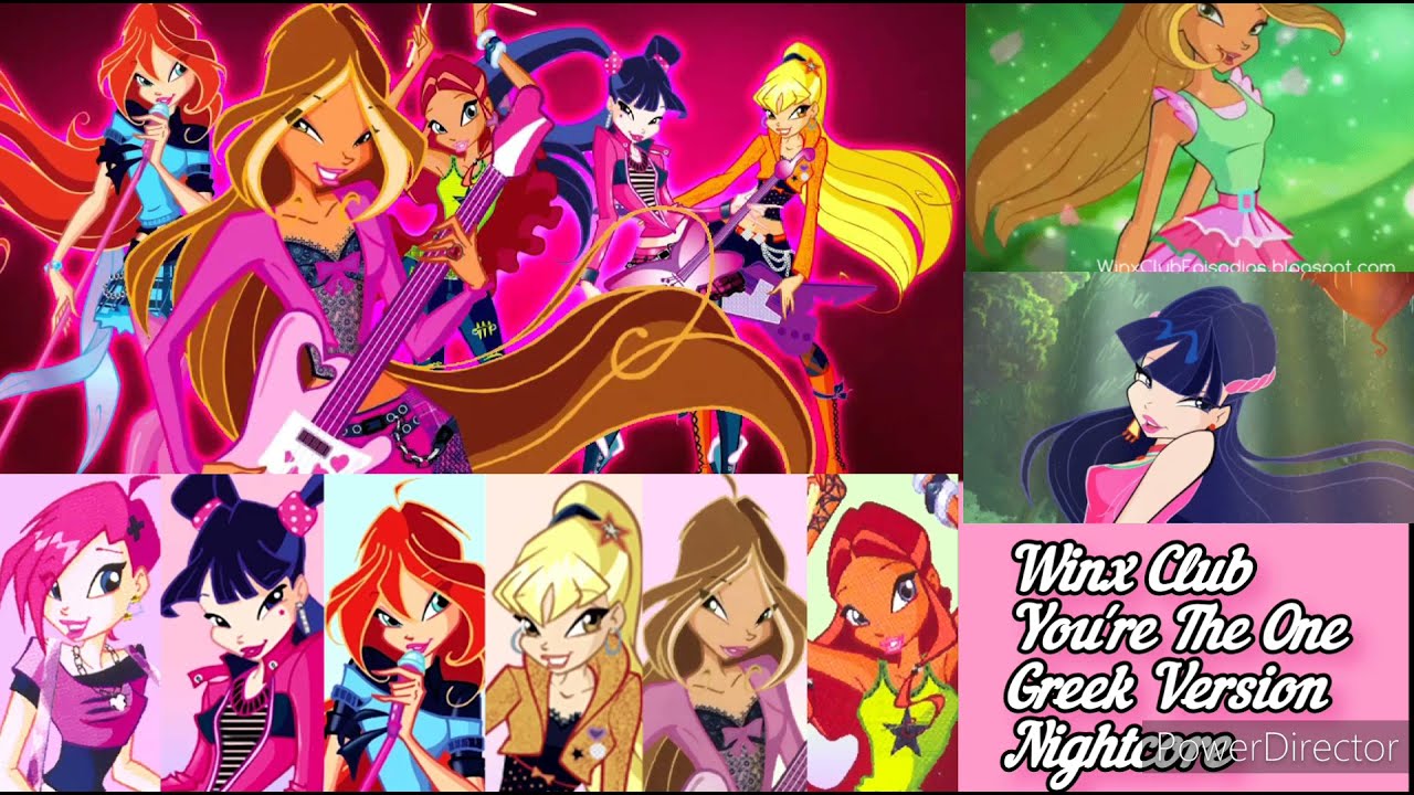 Winx Club - You're The One || Greek 🇬🇷 Version || Nightcore✨