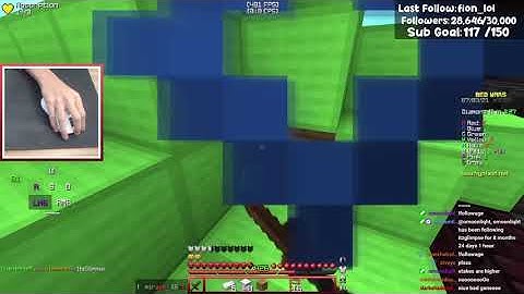 ItzGlimpse CRAZY Block-In in Bedwars...