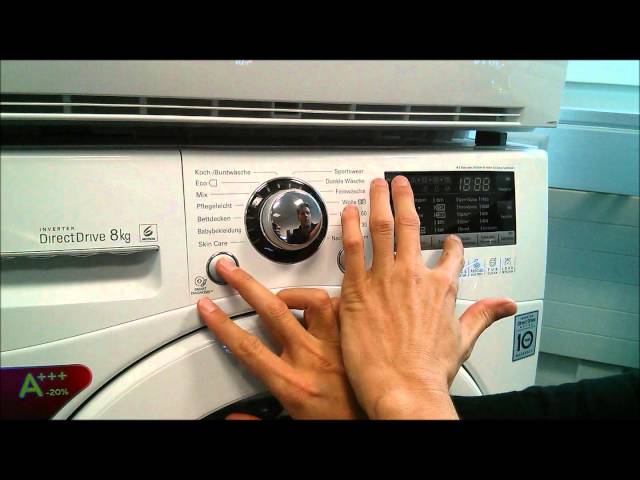 LG Electronics Waschmaschine, 6 Motion Demo Modus, Prime/Prime+ - YouTube