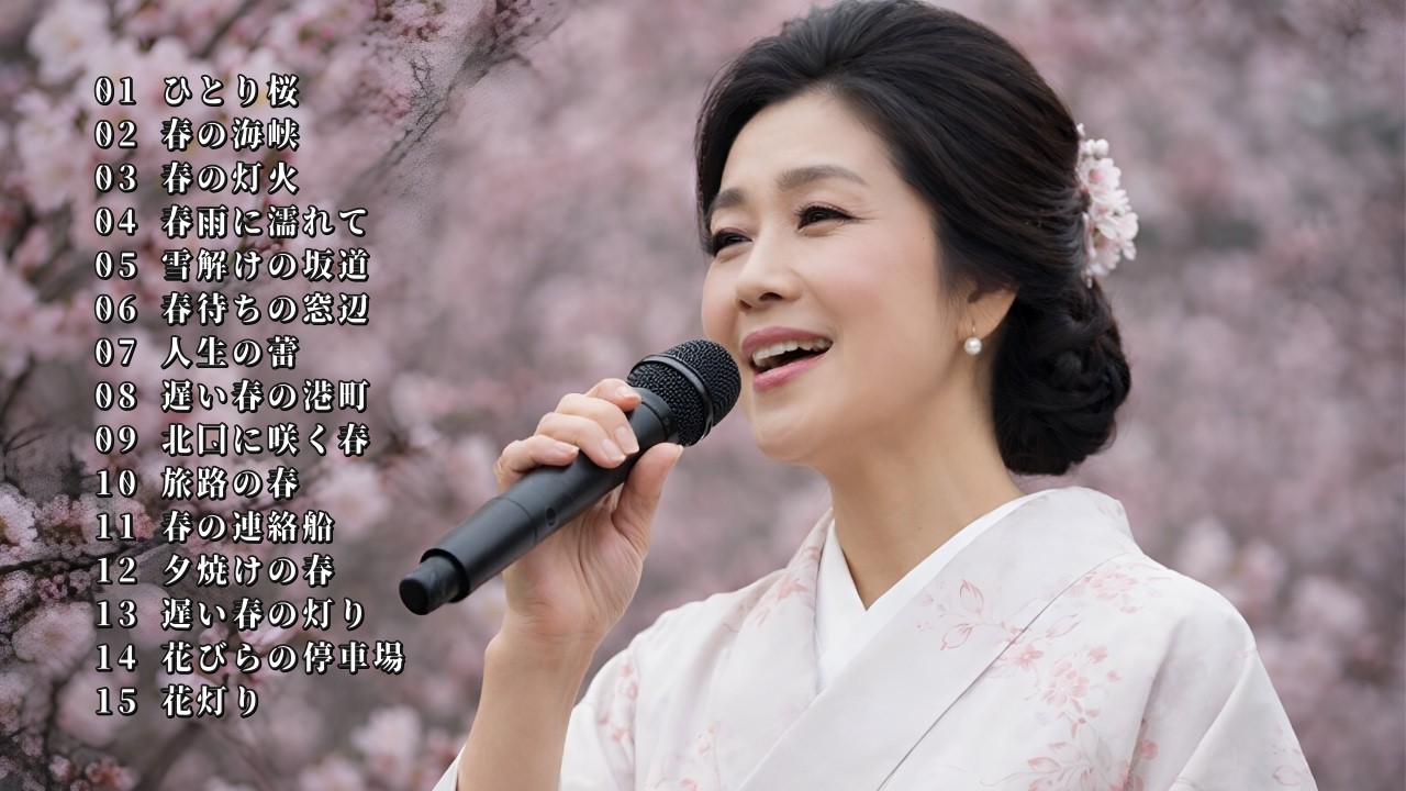 【70歳以上専用】心に染みる春の演歌メドレー | 桜の下で聴きたい名曲選 2026