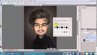 عمل تركيب كاركتير المصمم احمد فرج