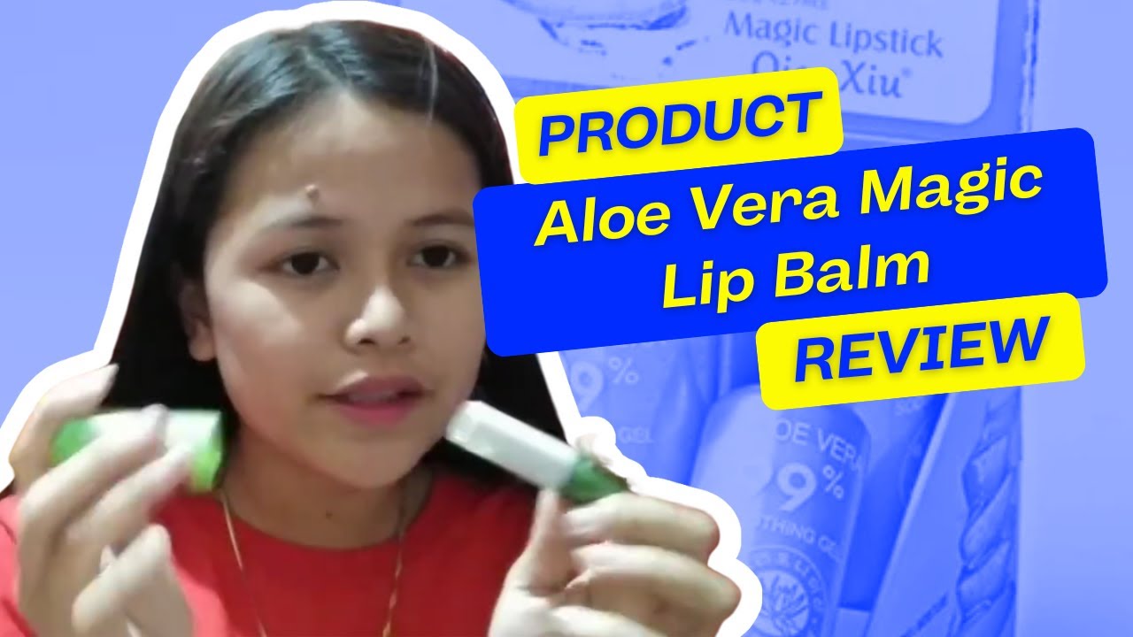 TANAKO Aloe Vera Magic Lip Balm Makeup Review 0230 YouTube