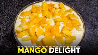 Mango Delight Recipe | How to make Mango Delight Dessert